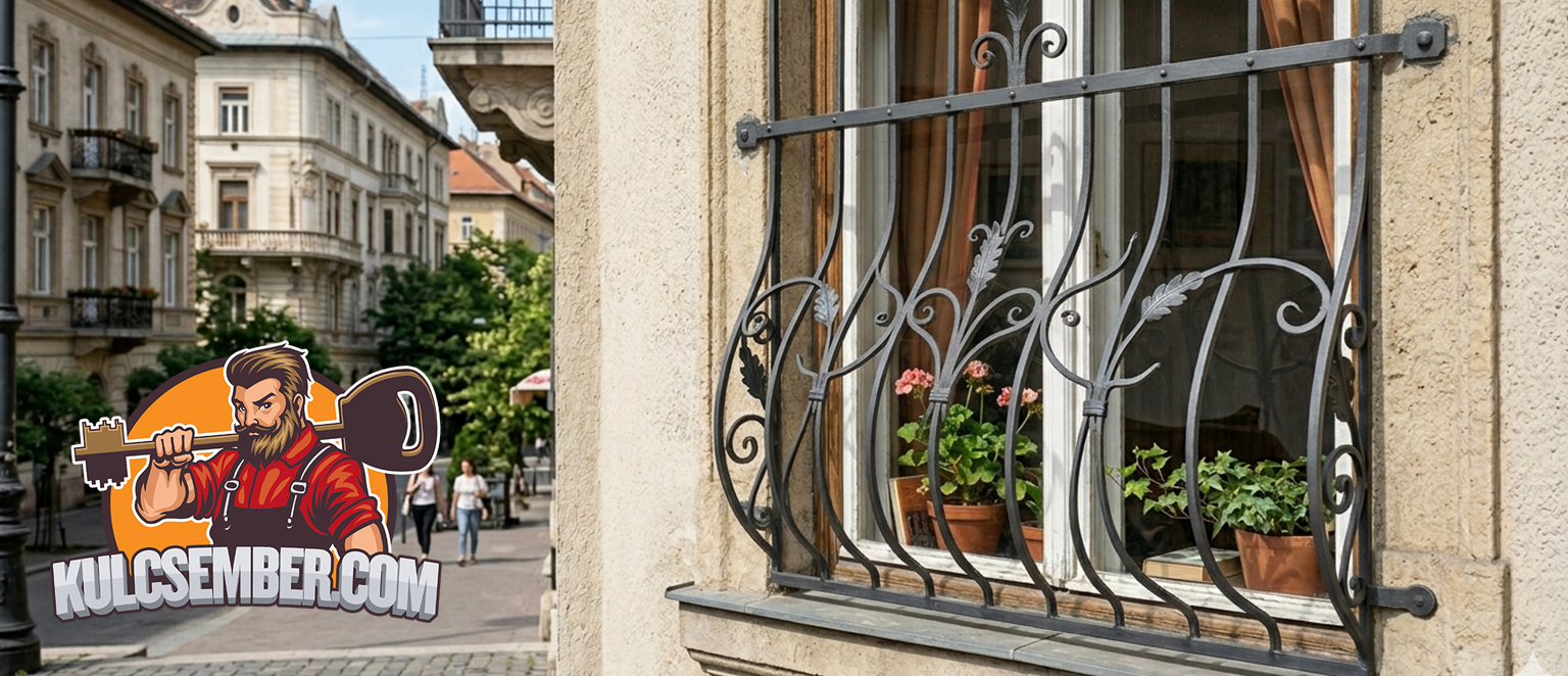 Ablakrács és biztonsági rács szerelés Budapest